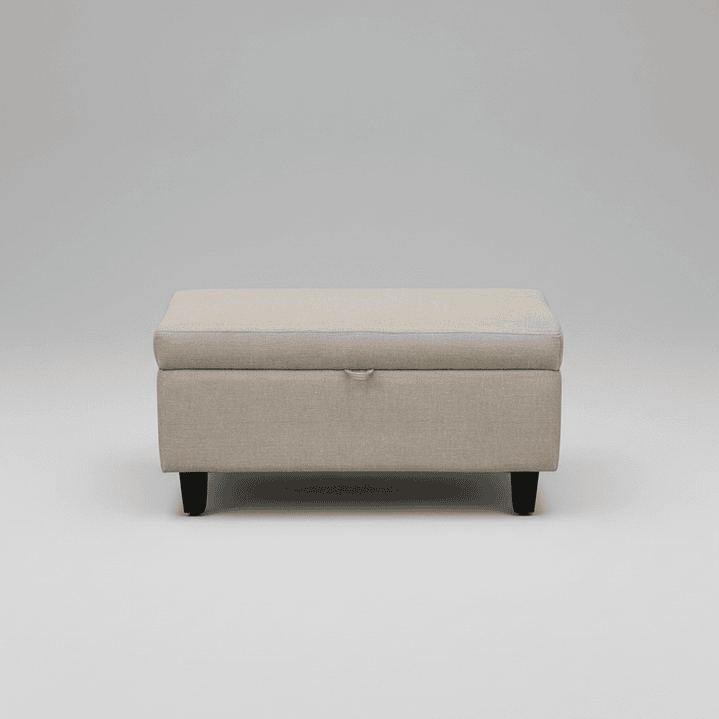 Banqueta Piecera  90 cm Tapiz Genova 6