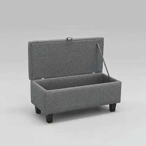 Banqueta Piecera  90 cm Tapiz Genova