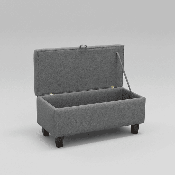 Banqueta Piecera  90 cm Tapiz Genova 1