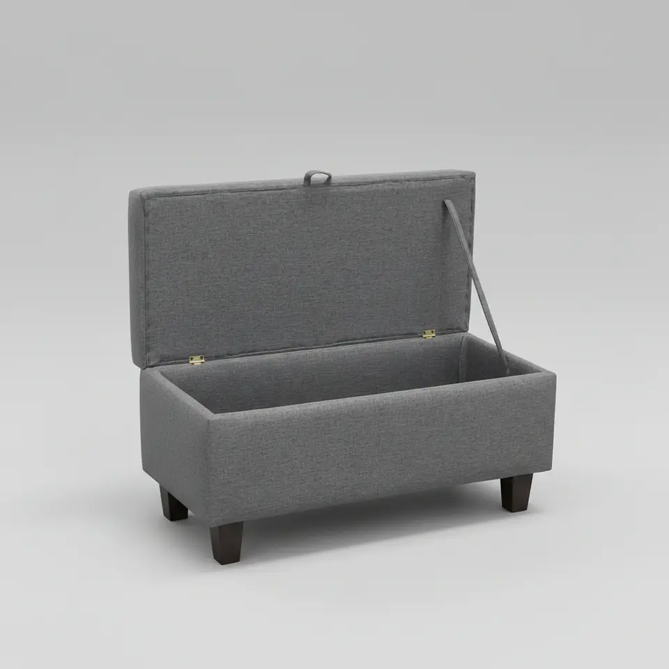 Banqueta Piecera  90 cm Tapiz Genova 1