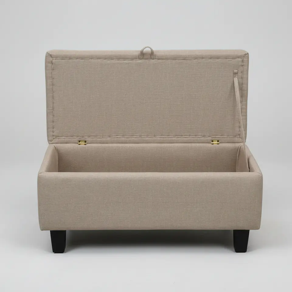 Banqueta Piecera  90 cm Tapiz Genova 5