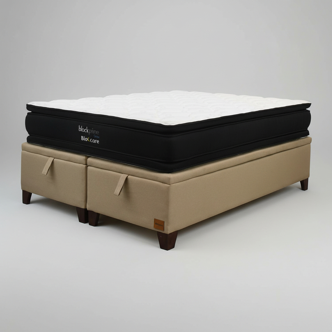 Colchón 2 Plaza Bloccare Black Prime - Dos 2