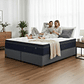 Cama Super King Box 30 cm + Colchon CIC - Patas De Madera - thumbnail 1