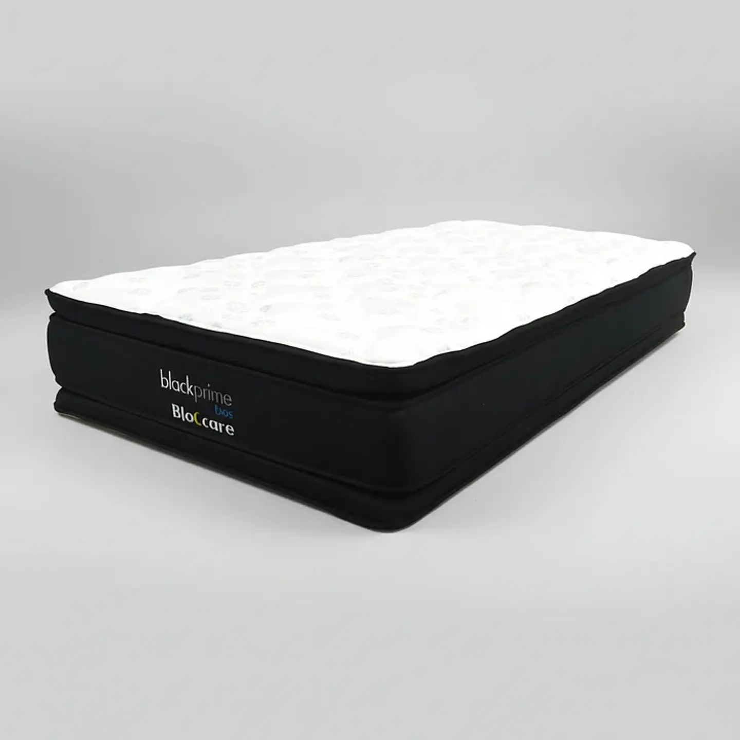 Cama Baul 1.5 Plaza + Colchon Black Prime - Modelo Dos / Con Patas De Madera (Beige) 8