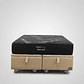 Cama Baul King + Colchon Black Prime - Modelo Uno / Ruedas A Eleccion (Beige) - thumbnail 9