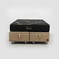 Cama Baul Super King + Colchon Black Prime - Modelo Uno / Ruedas A Eleccion (Beige) - Miniatura 6