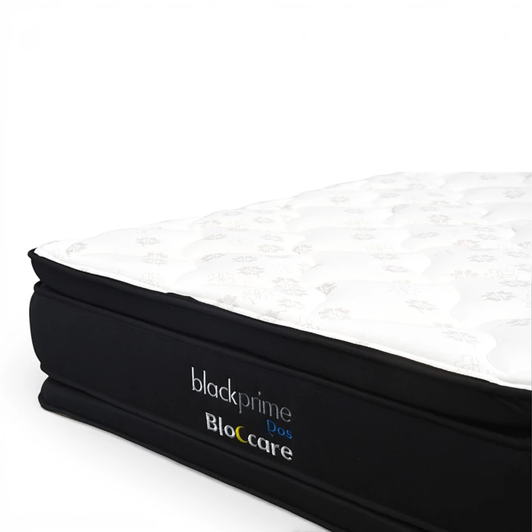 Cama Baul Super King + Colchon Black Prime - Modelo Dos / Con Patas De Madera (Beige) 8