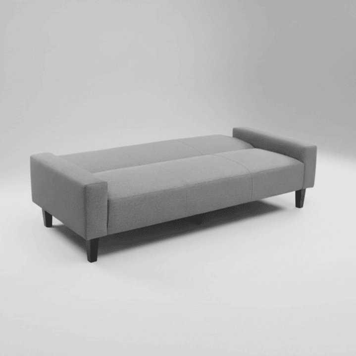 Futón Sofá Cama 3 cuerpos Tapiz Genova - Con Reposabrazos 4