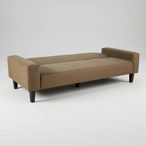 Futón Sofá Cama 3 cuerpos Tapiz Genova - Con Reposabrazos