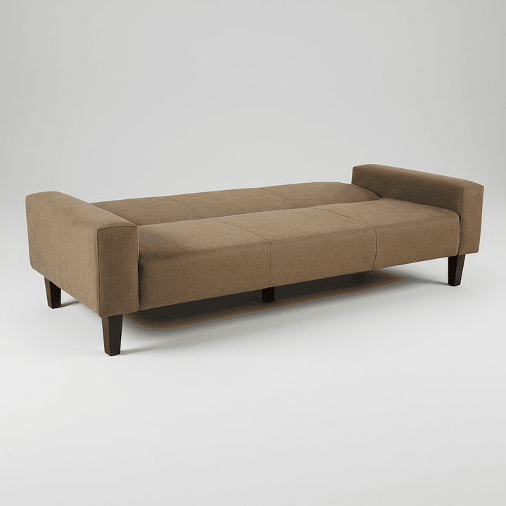 Futón Sofá Cama 3 cuerpos Tapiz Genova - Con Reposabrazos 2