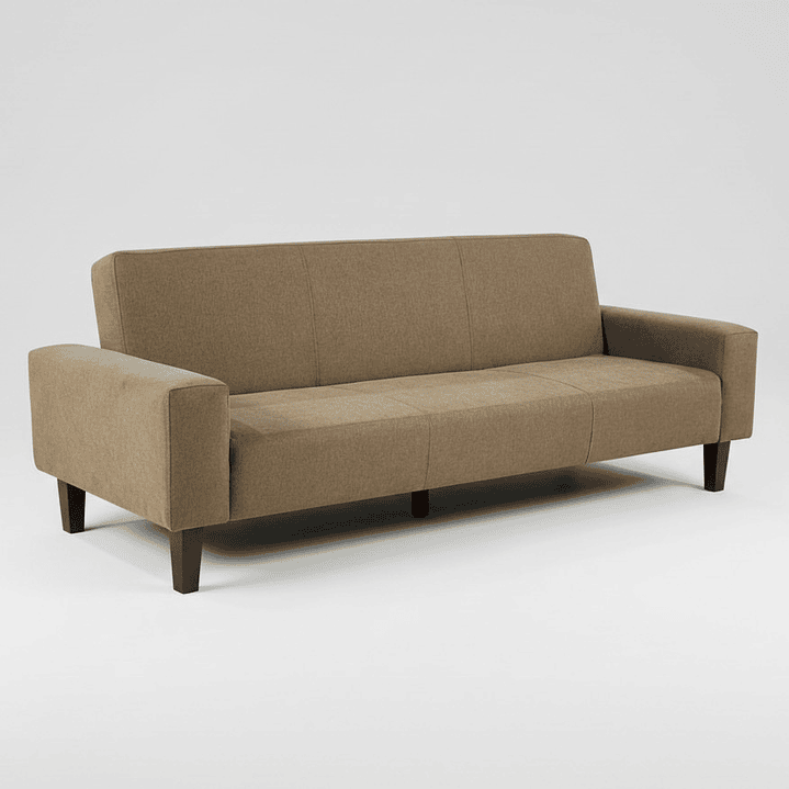 Futón Sofá Cama 3 cuerpos Tapiz Genova - Con Reposabrazos 1