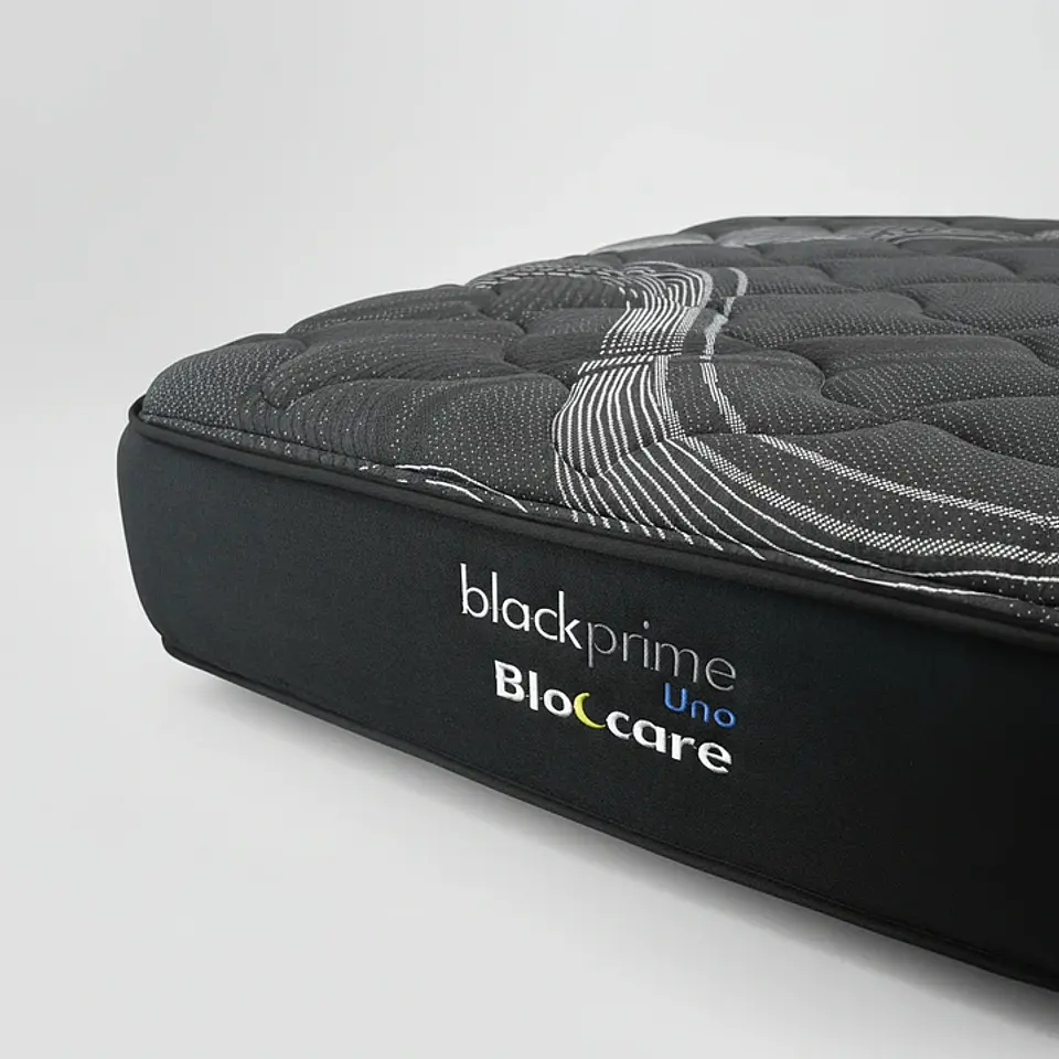 Cama Baul 1 Plaza + Colchon Black Prime - Modelo Uno + Respaldo / Con Patas (Beige) 8