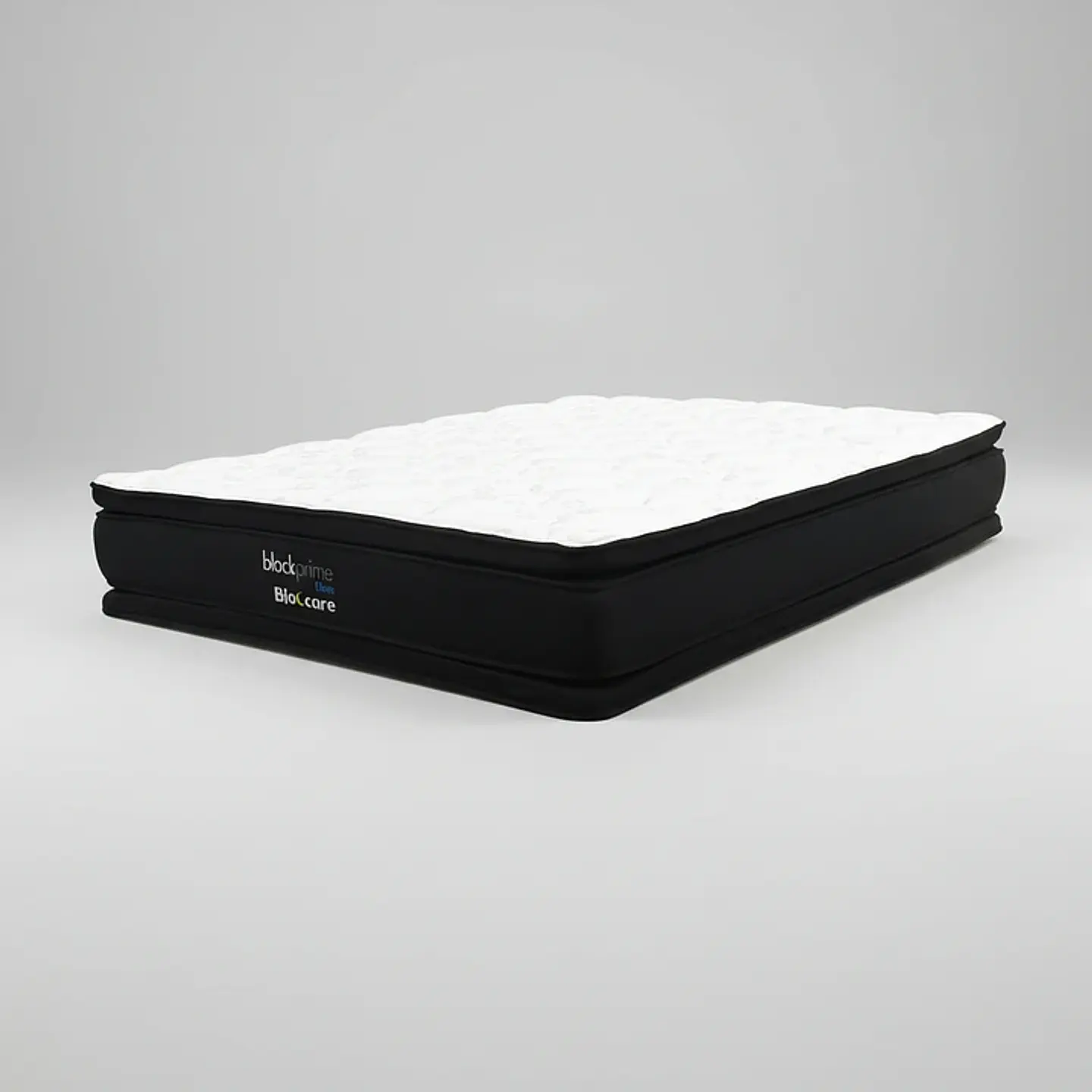 Cama Baul 2 Plazas + Colchon Black Prime - Modelo Dos + Respaldo / Con Patas (Beige) 8