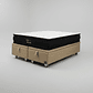 Cama Baul King + Colchon Black Prime - Modelo Dos / Ruedas A Eleccion (Beige) - Miniatura 8