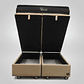 Cama Baul Super King + Colchon Black Prime - Modelo Dos / Ruedas A Eleccion (Beige) - Miniatura 3