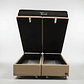 Cama Baul Super King + Colchon Black Prime - Modelo Dos / Ruedas A Eleccion (Beige) - Miniatura 6