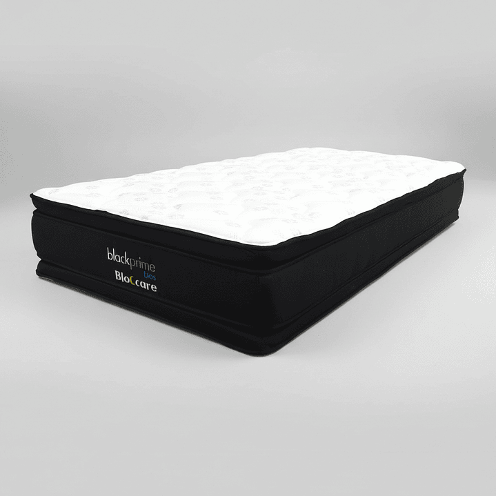 Cama Baul 2 Plaza + Colchon Black Prime - Modelo Dos / Ruedas A Eleccion (Gris) 8