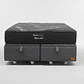 Cama Baul King + Colchon Black Prime - Modelo Uno / Ruedas A Eleccion (Gris) - Miniatura 4