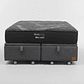 Cama Baul Super King + Colchon Black Prime - Modelo Uno / Ruedas A Eleccion (Gris) - thumbnail 2