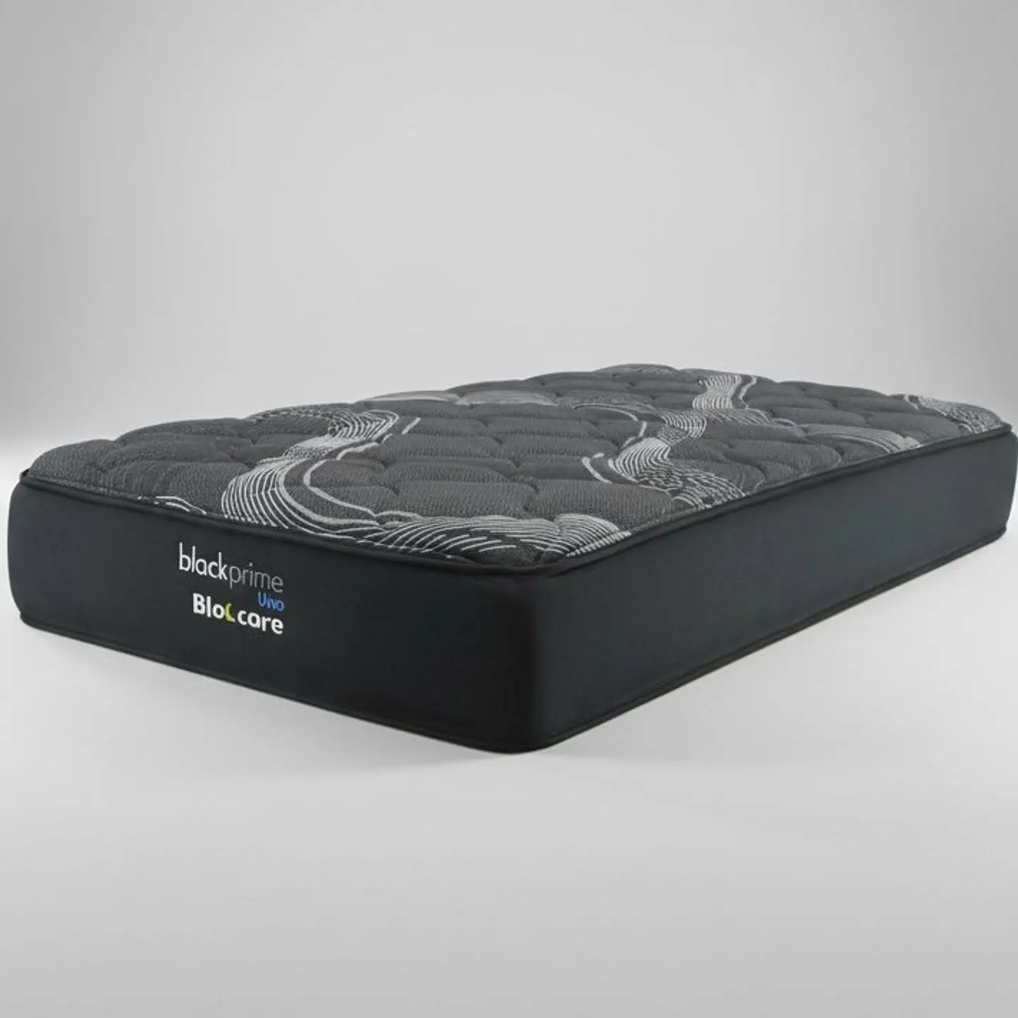 Cama Baul 1.5 Plaza + Colchon Black Prime - Modelo Uno + Respaldo  / Ruedas A Eleccion (Gris) 10
