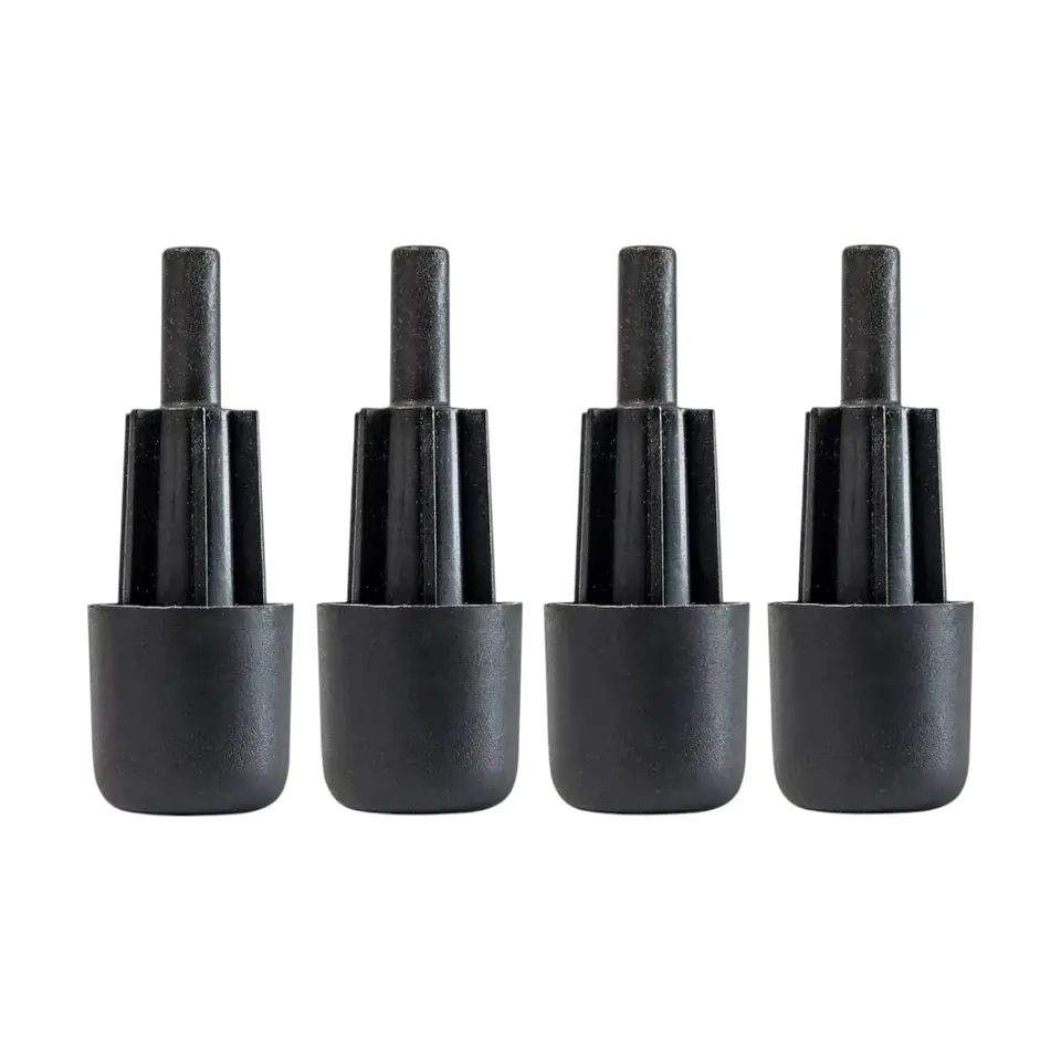 Set 4 Topes Centrales Para Cama Rosen - Patas de Plastico BLOCCARE 4