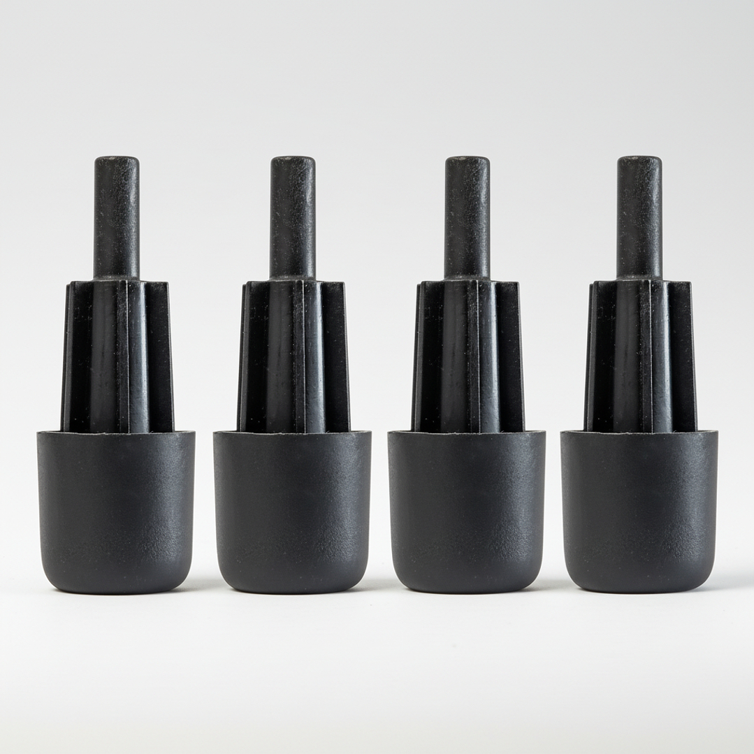 Set 4 Topes Centrales Para Cama Rosen - Patas de Plastico 1