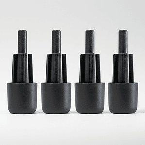 Set 4 Topes Centrales Para Cama Rosen - Patas de Plastico