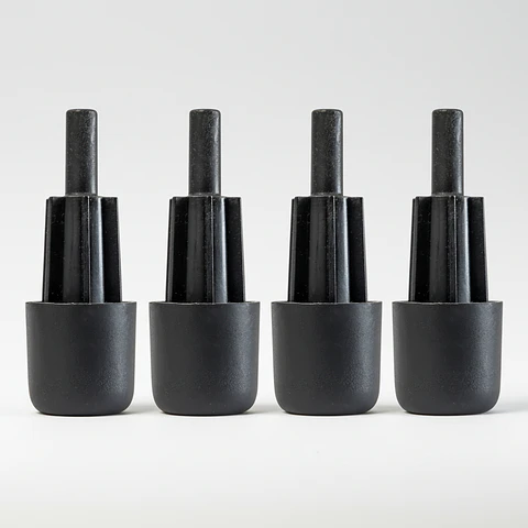 Set 4 Topes Centrales Para Cama Rosen - Patas de Plastico BLOCCARE