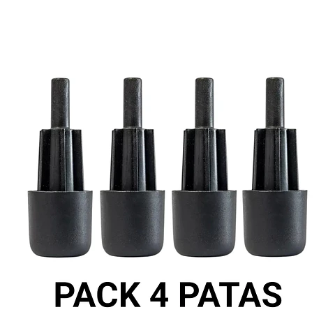 Set 4 Topes Centrales Para Cama Rosen - Patas de Plastico BLOCCARE