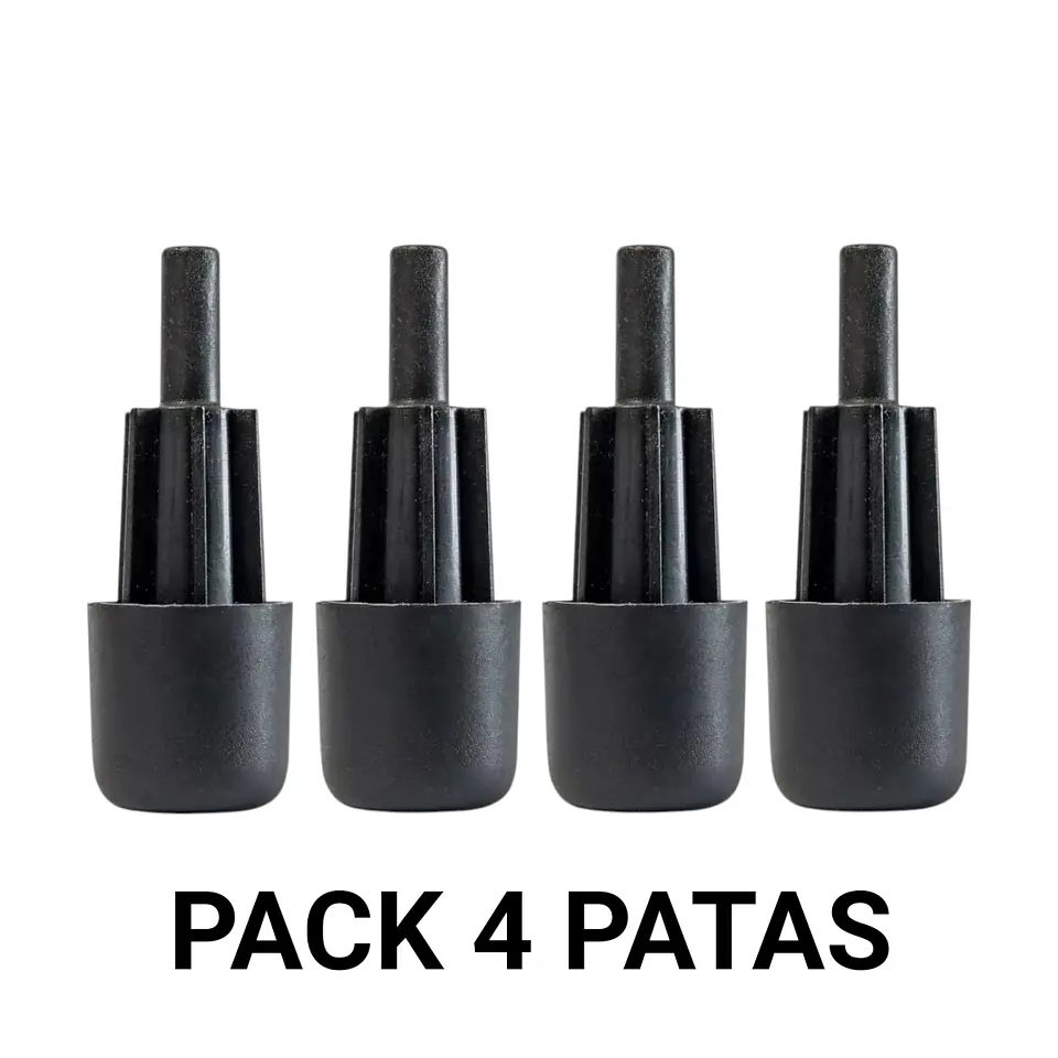 Set 4 Topes Centrales Para Cama Rosen - Patas de Plastico BLOCCARE 2