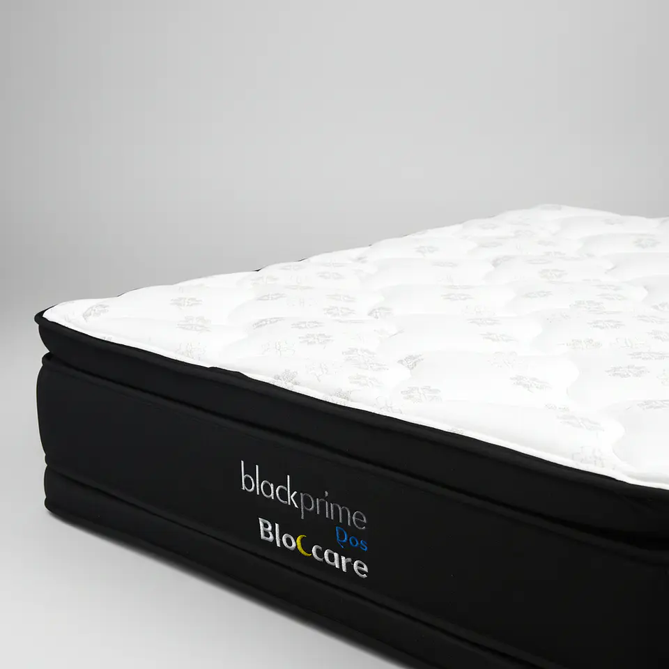 Cama Baul 1 Plaza + Colchon Black Prime - Modelo Uno / Ruedas A Eleccion (Negro) 11