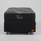 Cama Baul 1.5 Plaza + Colchon Black Prime - Modelo Uno / Ruedas A Eleccion (Negro) - Miniatura 2