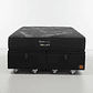 Cama Baul Super King + Colchon Black Prime - Modelo Uno / Ruedas A Eleccion (Negro) - Miniatura 7