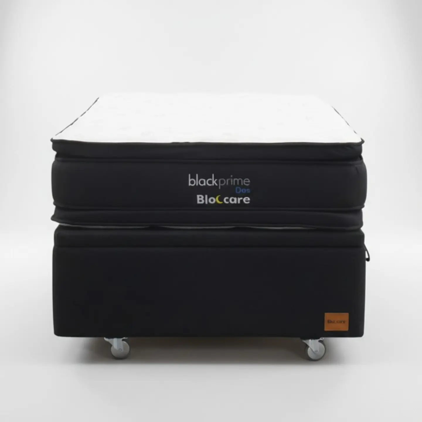 Cama Baul 1.5 Plaza + Colchon Black Prime - Modelo Dos / Ruedas A Eleccion (Negro) 4