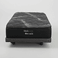 Cama 1.5 Plaza Box 8 cm + Colchon Black Prime - Modelo Uno- Ruedas A Eleccion (Gris) - Miniatura 9