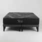 Cama King Box 8 cm + Colchon Black Prime - Modelo Uno / Con Patas De Madera (Gris) - Miniatura 6