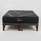 Cama Super King Box 8 cm + Colchon Black Prime - Modelo Uno / Con Patas De Madera (Gris) - Miniatura 8