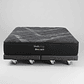 Cama Super King Box 8 cm + Colchon Black Prime - Modelo Uno- Ruedas A Eleccion (Gris) - Miniatura 7