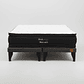 Cama Super King Box 8 cm + Colchon Black Prime - Modelo Dos - Patas De Madera (Gris) - Miniatura 6