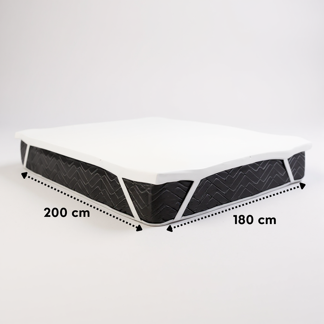 Sobre Colchón Topper De Espuma Visco Elástica Tamaño King (2da Selección)  1