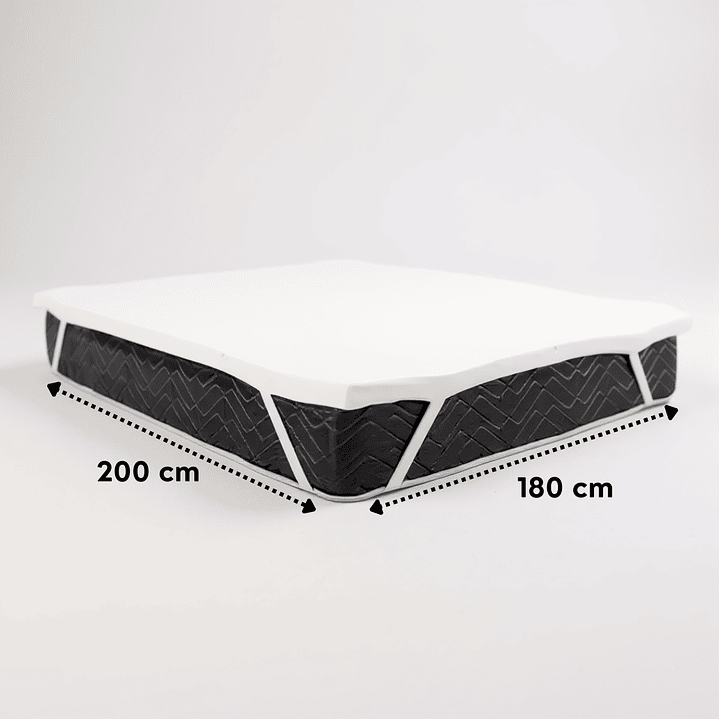 Sobre Colchón Topper De Espuma Visco Elástica Tamaño King (2da Selección)  1