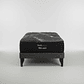 Cama 1 Plaza Box 13 cm + Colchon Black Prime - Modelo Uno / Con Patas De Madera (Gris) - Miniatura 6