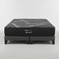 Cama King Box 13 cm + Colchon Black Prime - Modelo Uno / Con Patas De Madera (Gris) - thumbnail 4