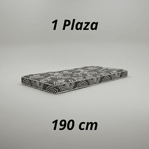 Colchón 1 Plaza Modelo IDEAL Largo 190 cm