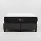 Cama King Box 30 cm + Colchon Black Prime - Modelo Dos - Patas De Madera (Gris) - thumbnail 4