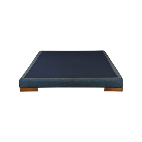 Base De Cama Full Box 8 cm o 13 cm / Patas de madera (Única)