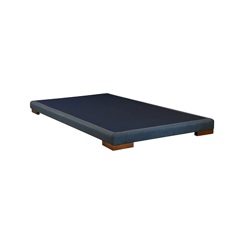 Base De Cama Full Box 8 cm o 13 cm / Patas de madera (Única)