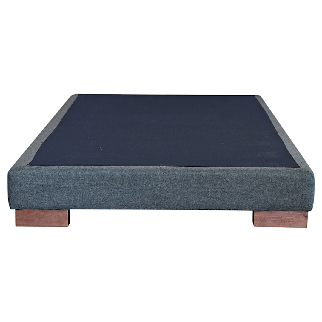 Base De Cama Full Box 8 cm o 13 cm / Patas de madera (Única) 6