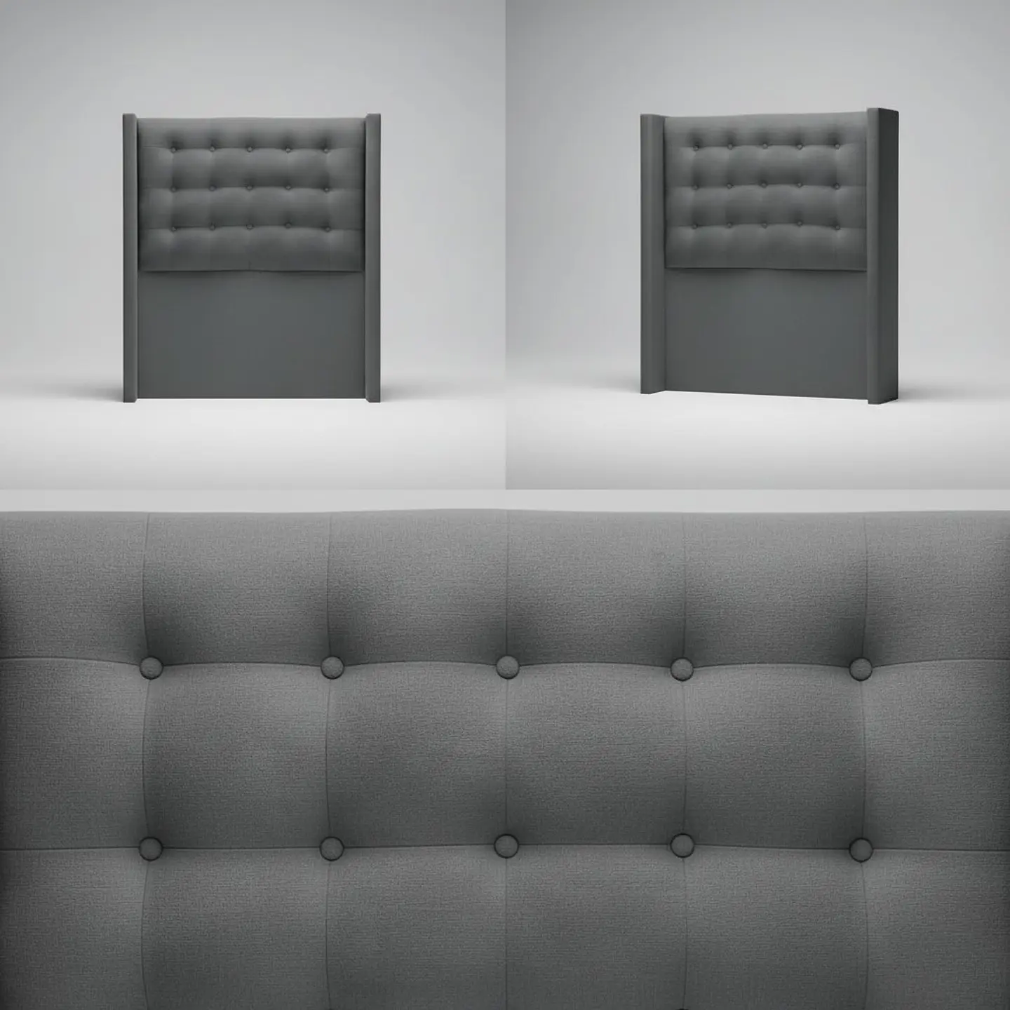 Respaldo Botonne Premium - Con Retorno (Dif. Colores) / Estilo ☐ 3
