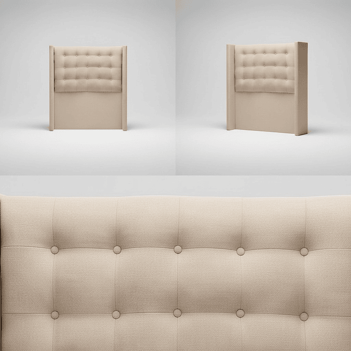 Respaldo Capitonne Basico - Con Retorno (Dif. Colores)  6